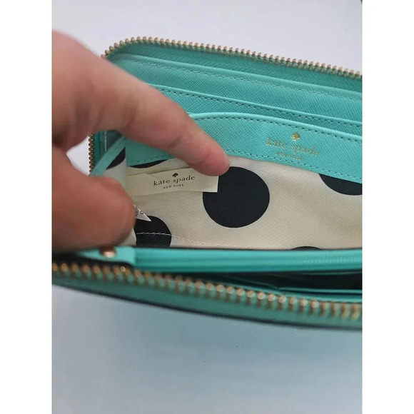 Kate Spade Fresh Air Cedar Street Lacey Zip-around Wallet - Picture 11 of 11